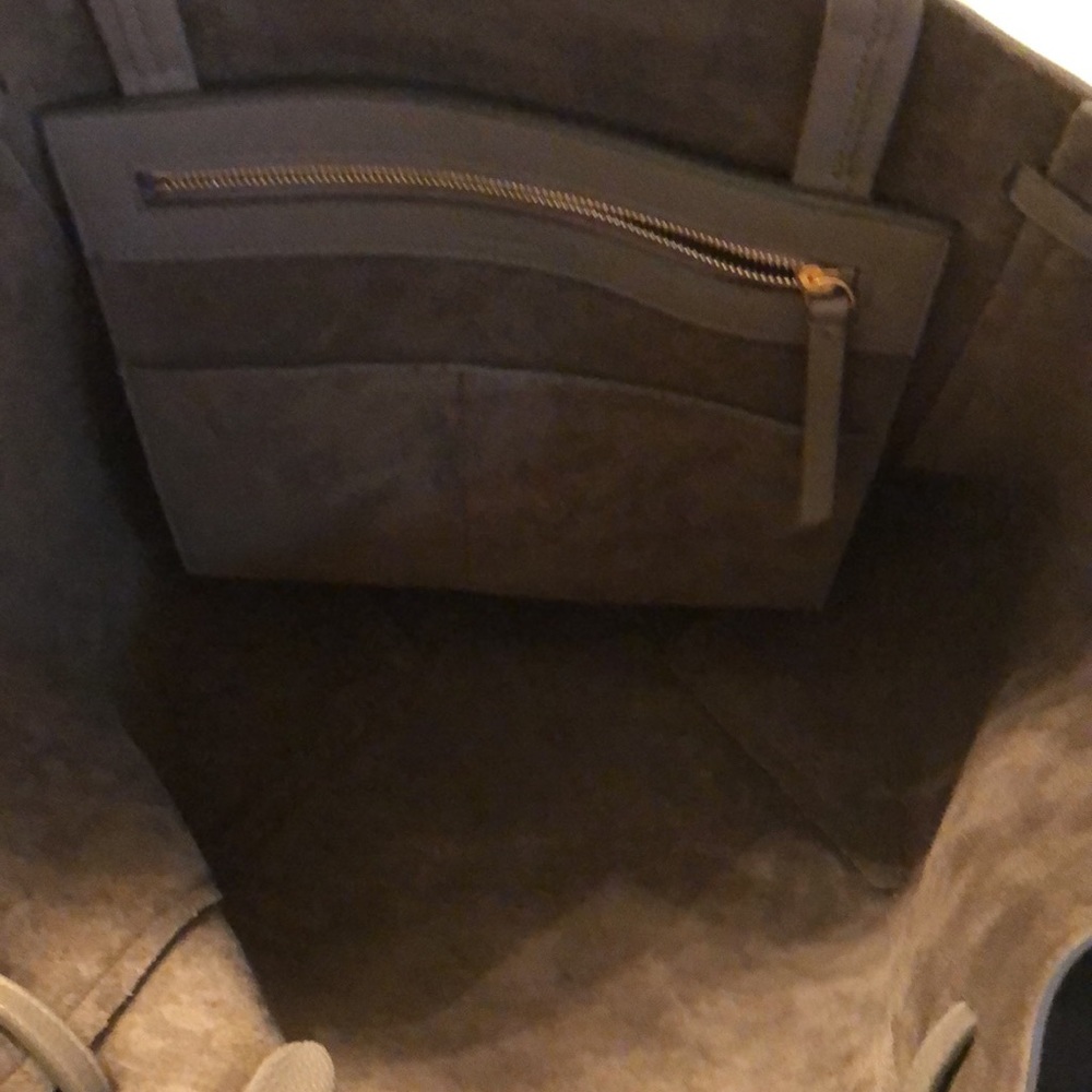 Celine cabas small tote bag taupe - Picture 3 of 10